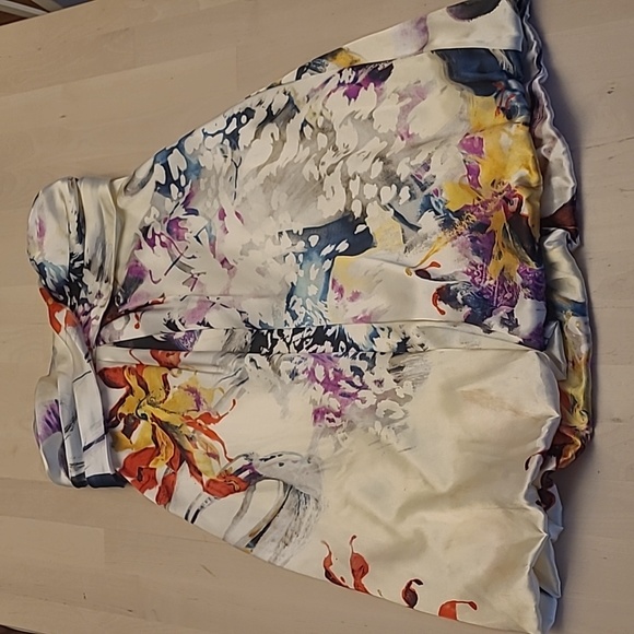 Jump Dresses & Skirts - EUC Y2K JUMP by Wendye Chatilin Bubble Hem Abstract Floral Mini Dress